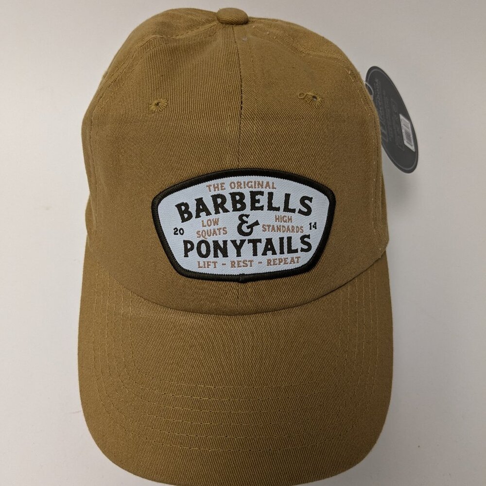 Barbells And Ponytails Classic "The Original" Baseball Hat NEW
